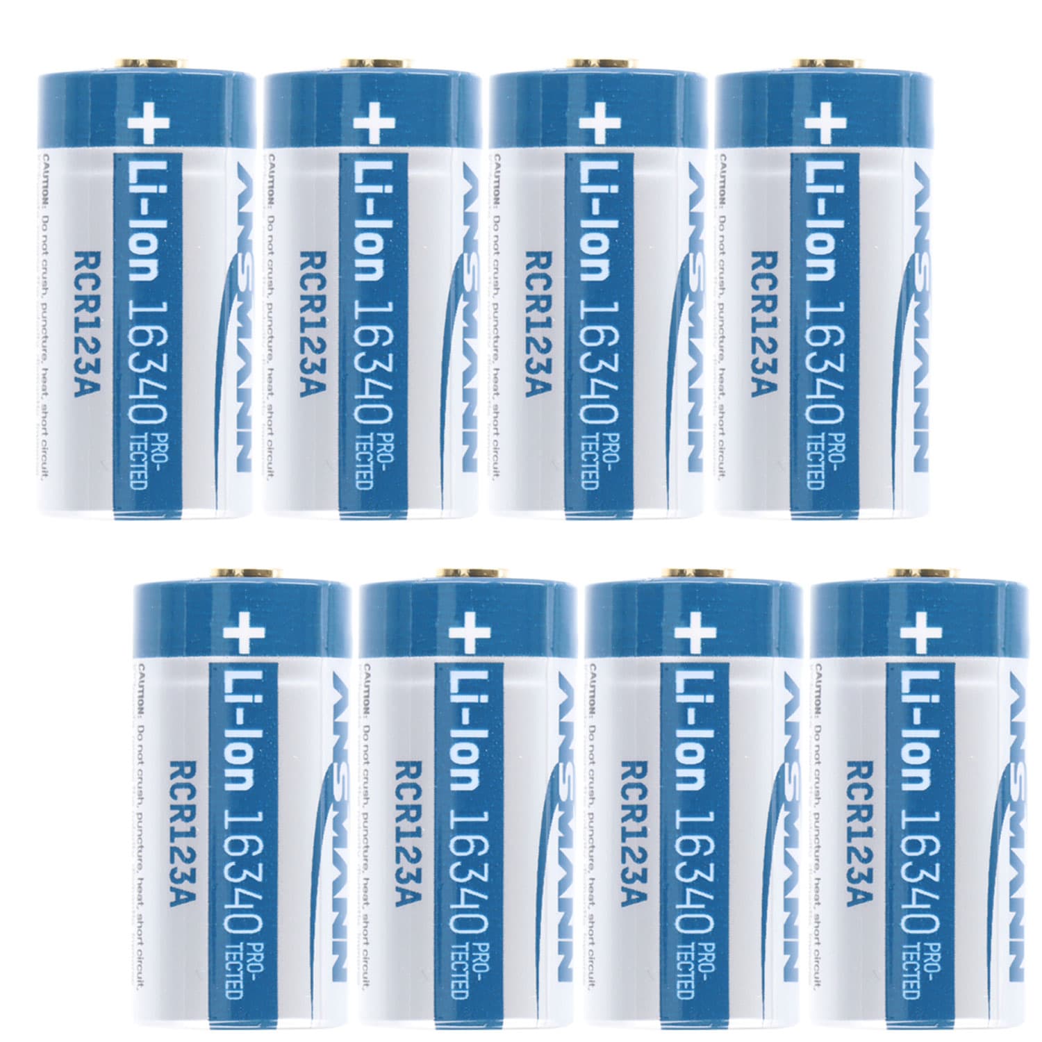 8x batteries rechargeables pour Netgear ARLO VMC3030, ARLO VMC3230, ARLO VMC3330, ARLO VMC3430 3,7 Volt 700mAh + 2x Boîte de rangement pour batterie