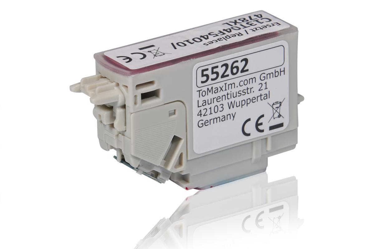 Alternative à Epson C13T04F54010 / 478XL Cartouche d'encre, rouge
