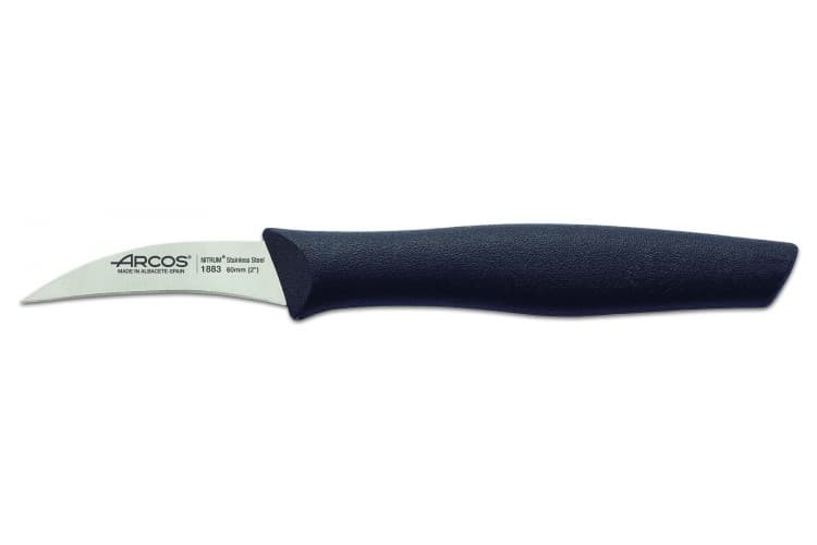 Couteau bec d'oiseau arcos nova 6cm manche noir