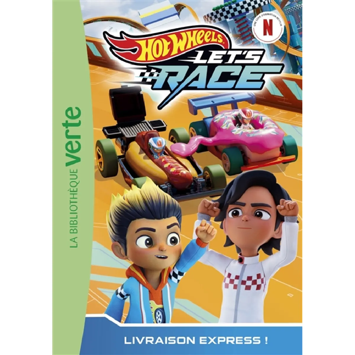 Hot Wheels let's race. Vol. 4. Livraison express !